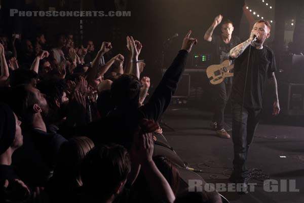 FRANK CARTER AND THE RATTLESNAKES - 2015-12-09 - PARIS - Trabendo